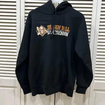 미사용 새상품 드래곤볼 카메선인 후드티 L 블랙