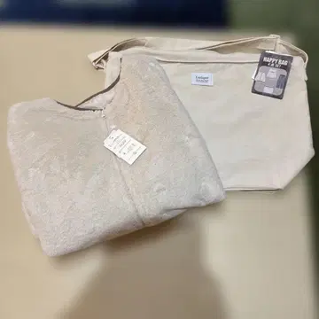 시마무라 해피백 베이지 M 사이즈