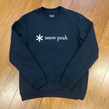 스노우피크 snow pebk 맨투맨 S