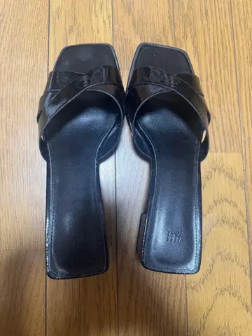 H&M 샌들 블랙 24cm EUR38