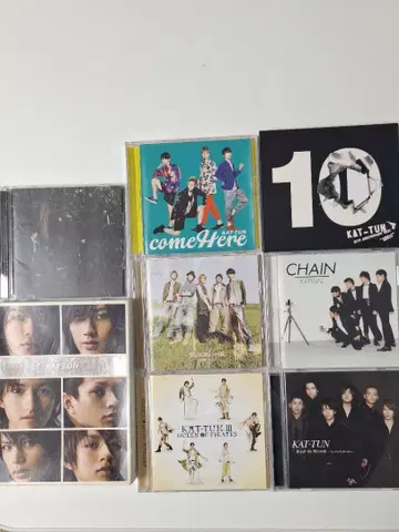 KAT-TUN 앨범 8장 묶음 판매