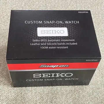 새상품 SEIKO x 스냅온 워치 SSX23P105 한정품 snapon