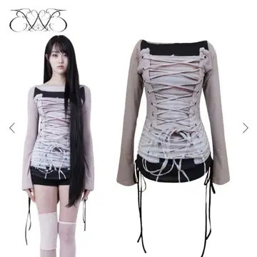 elfelfelfarchives LONG SLEEVE corset