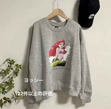 Dohwaji 맨투맨 트레이닝복 인어공주 아리엘 프린트