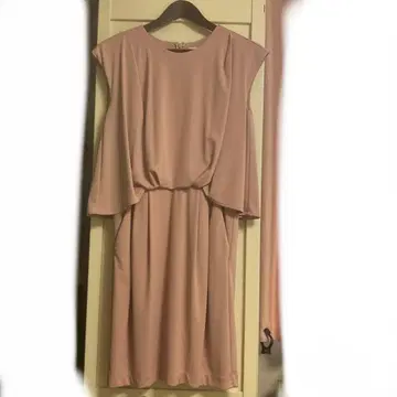 anySiS 원피스 살몬 핑크 사이즈 2