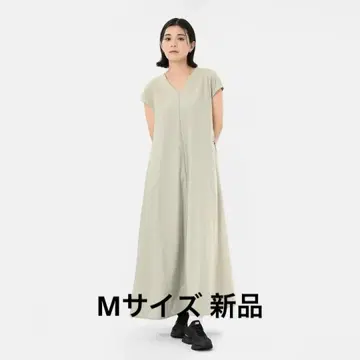 뉴발란스 슬리브리스 이지 드레스 올리브 M 새상품