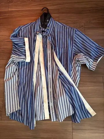 sacai 사카이 코튼 레이어드 셔츠