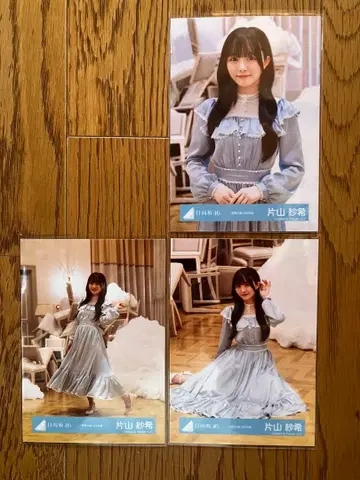 히나타자카46 가타야마 사키 브로마이드 공중 자동차 MV 의상