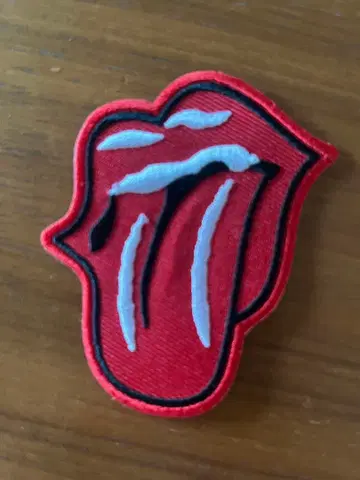 롤링 스톤즈 자수 패치