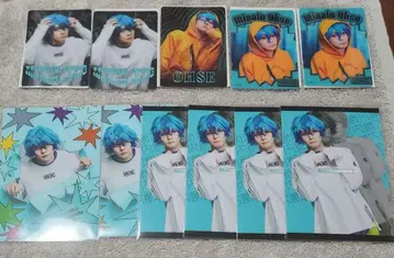 카리데스테 미나토 오세 츠유구치 유토 크리카 브로마이드 세트