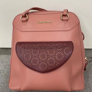 새상품급 Happy Candle 핑크 2way 백팩 S2262