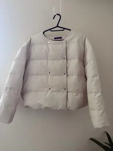 다운 자켓 크롭