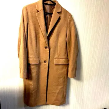 UNIQLO 캐시미어 혼방 카멜 롱 코트