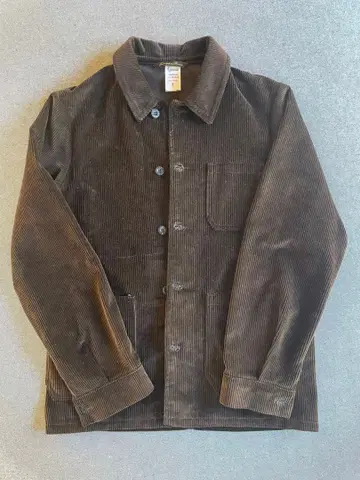 LE LABOUREUR 코듀로이 커버올 프랑스제