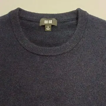 M 사이즈 캐시미어 100% 스웨터 네이비