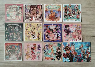 지박소년 하나코 군 복각 미니 색지 11장 컴프 세트와 캔버스 보드