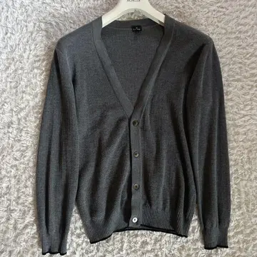 [ PS Paul Smith ] 울 100% 가디건 그레이 L 사이즈