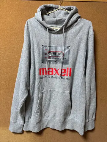 초레어! MAXELL 맥셀 후드티 사이즈 L
