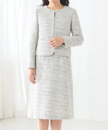 BEAMS 트위드 수트 셋업