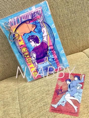 시티헌터 클리어 파우치 클리어 카드 시가 한정판 묘지의 화랑