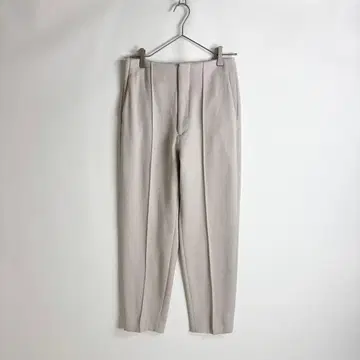 [ 새상품급 ] Drawer 일본제 울 트윌 프론트 스티치 팬츠 아이보리