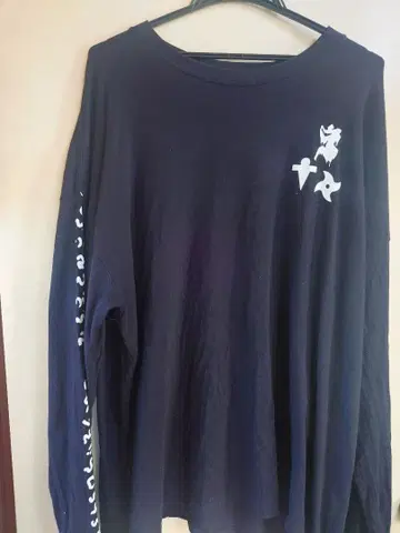 신 천지 개벽 집단 지그재그 참배 복장 롱T