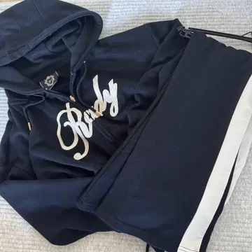 Rady 후드 부착 셋업 블랙