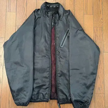 블랙 나일론 자켓