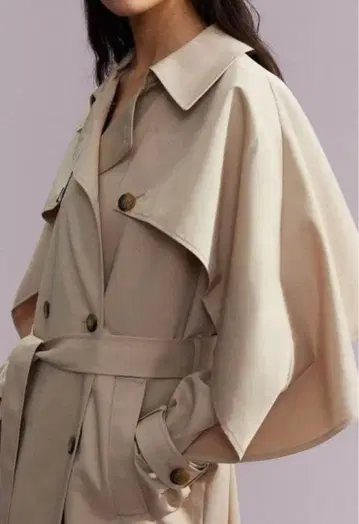 H&M 베이지 트렌치코트