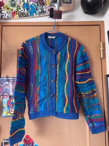 Purely Australian 쿠지풍 가디건 COOGI풍