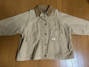 베이지 버튼 자켓 L 사이즈