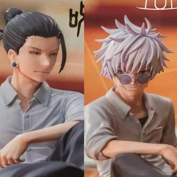 주술회전 회옥 옥절 피규어 고죠 사토루 게토 스구루 2개 세트