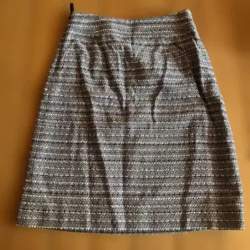 리플렉트 타이트 스커트 블랙과 화이트 스트라이프 9호