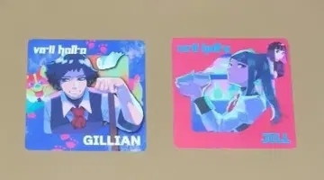 VA-11 Hall-A 길리안 질 발할라 게이머 구이 코스터