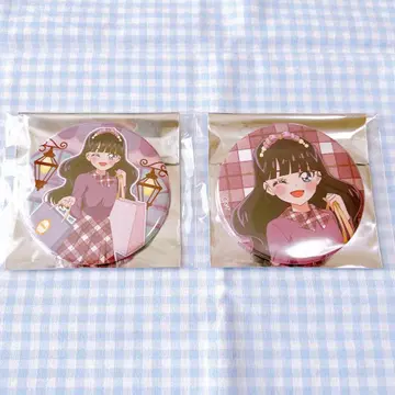 데파프리 프리티 스토어 캔뱃지 아마네 다 함께 쇼핑