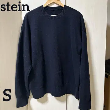 stein DARK NAVY 크루넥 스웨터