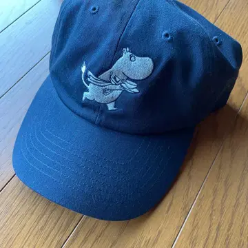 무민 카페 가루이자와 한정판 캡 네이비 컬러