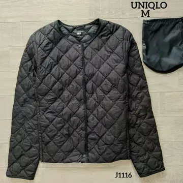 유니클로 퍼프 테크 자켓 / 웜 패디드 / 히트텍 [ M ]