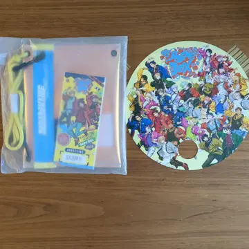 [ 미개봉 ] 파라라이 도프보 오로라 파우치와 입장 특전 부채