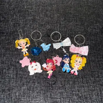 빛의 전사 프리큐어 Splash Star 키링 세트
