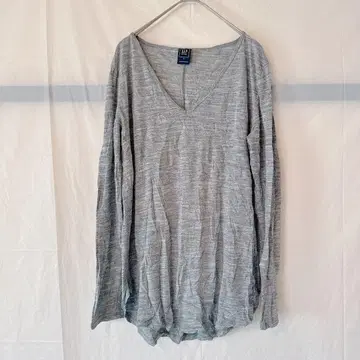 즉시 구매 GAP Maternity 그레이 V넥 긴팔 T셔츠 [ M ]