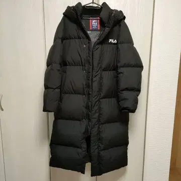 새상품급 FILA 블랙 다운 자켓 M 사이즈