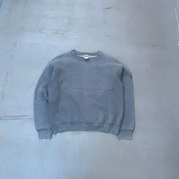 90s EDWIN SPORT USA제 페이드 무지 맨투맨 트레이닝복