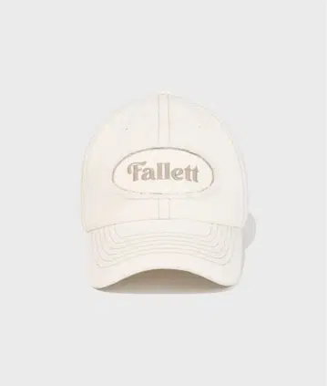 MUSINSA Fallett 자수 로고 캡 아이보리 데님 한국