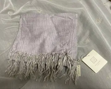 Yuki Okujun Japan 연보라색 실크 100% 스톨