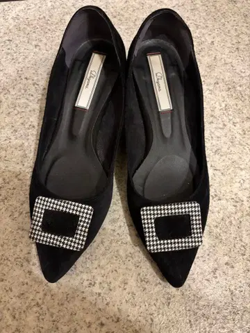 [ 새상품급 ] Dhyana. 디아나 도트 디자인 펌프스 24.5cm