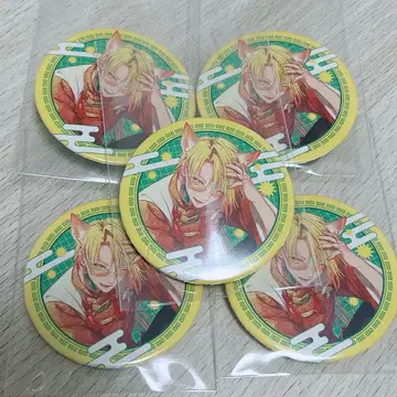 센라 Brun 캔뱃지 5개