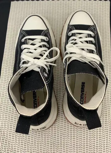 컨버스 통굽 하이컷 스니커즈 블랙