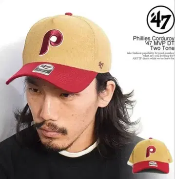47BRAND 필라델피아 필리스 코듀로이 캡