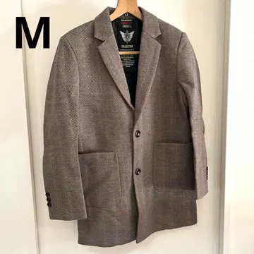 [FHLHY] 남성용 롱 체스터 코트 울 M